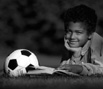 Boy with Ball & Book